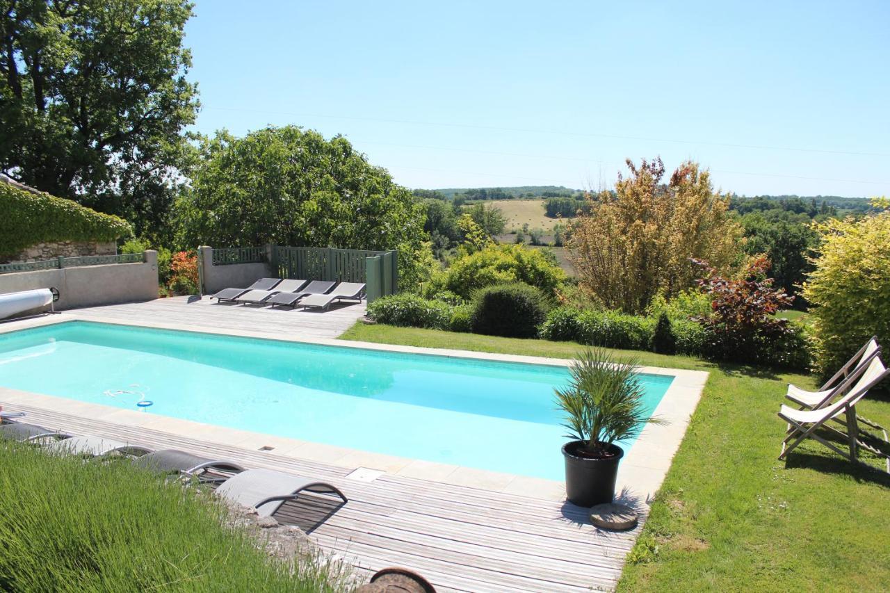 Bed and Breakfast La Ferme Buissonniere Bardou Exteriér fotografie